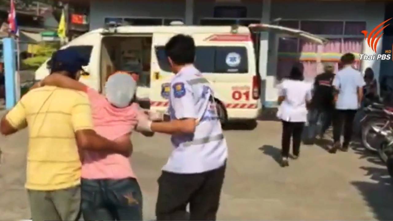 เกิดเหตุก๊าซแอมโมเนียโรงงานผลิตอาหารทะเล จ.ระยอง รั่ว เร่งหามพนักงาน 16 คน ส่ง รพ.หลังสูดดมจนช็อค