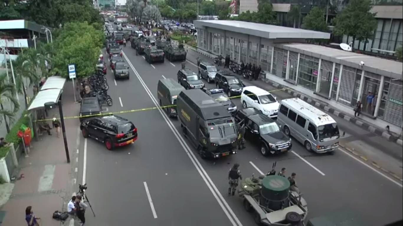 อินโดนีเซียคุมเข้มความปลอดภัยทั่วกรุงจาการ์ตา