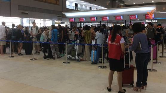 สคบ.บุกตรวจทอ.ดอนเมืองแก้ปัญหาร้องเรียน เครื่องดีเลย์-ต้องทิ้งน้ำดื่ม-ทรัพย์สินสูญหาย