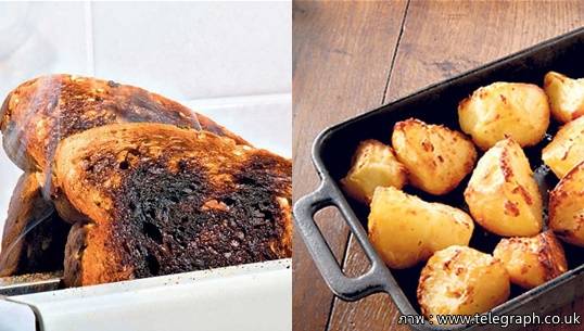 แนะเลี่ยงปรุง “มันฝรั่งอบ-ทอด และขนมปังปิ้ง”กรอบเสี่ยงมะเร็ง เน้น “เฉดสีทอง” ปลอดภัย