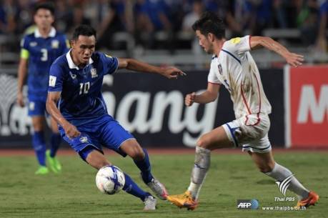 ทีมชาติไทย ถล่ม ไต้หวัน 4-2 ในฟุตบอลโลก 