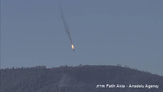 ตุรกียิงเครื่องบินรบรัสเซียตก อ้างเหตุรุกล้ำน่านฟ้า