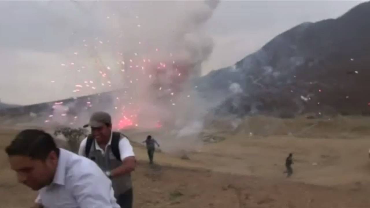 เกิดเหตุดอกไม้ไฟระเบิดในเปรู-ไม่มีรายงานผู้บาดเจ็บ