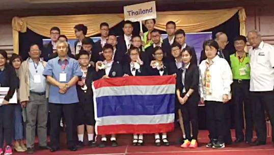 นร.ไทยคว้ารางวัลชนะเลิศ 5 เหรียญทอง "คณิตศาสตร์โอลิมปิก" ที่มาเลเซีย