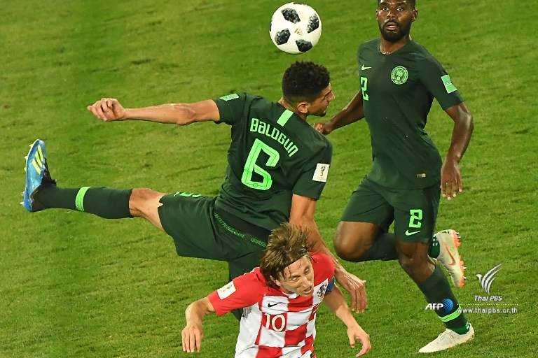 16 มิ.ย.2561 ฟุตบอลโลก 2018 กลุ่มดี นัดแรก โครเอเชีย ชนะ ไนจีเรีย 2-0