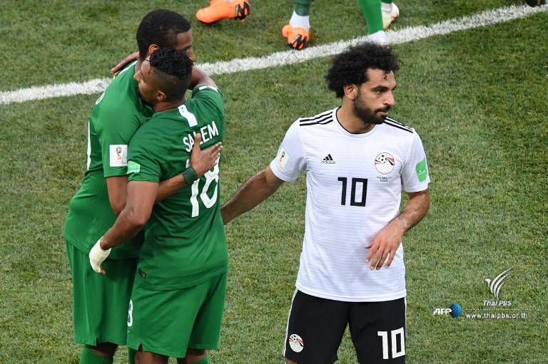 25 มิ.ย.2561 ฟุตบอลโลก 2018 กลุ่มเอ นัดที่ 3 ซาอุดิอาระเบีย ชนะ อียิปต์ 2-1 