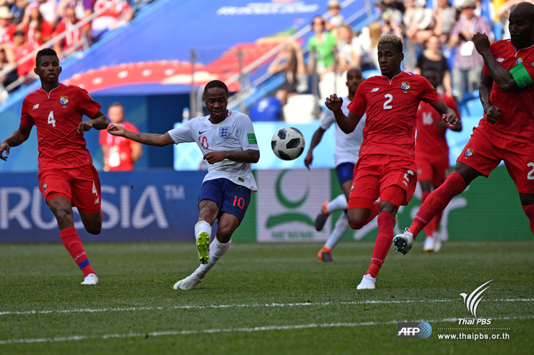 24 มิ.ย.2561 ฟุตบอลโลก 2018 กลุ่มจี นัดที่ 2 อังกฤษ ชนะ ปานามา 6-1 