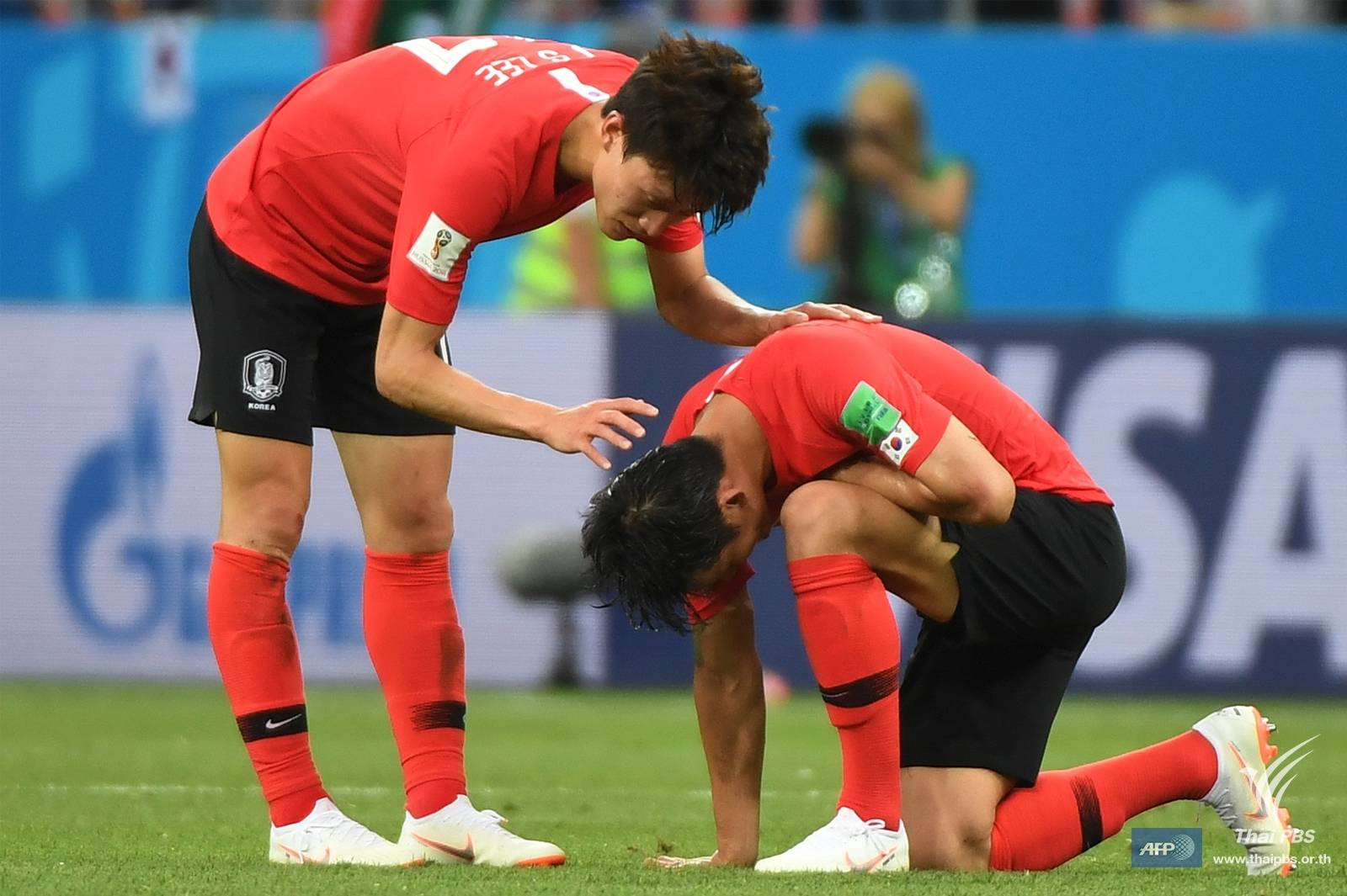 23 มิ.ย.2561 ฟุตบอลโลก 2018 กลุ่มเอฟ นัดที่ 2 เกาหลีใต้ แพ้ เม็กซิโก 1-2  