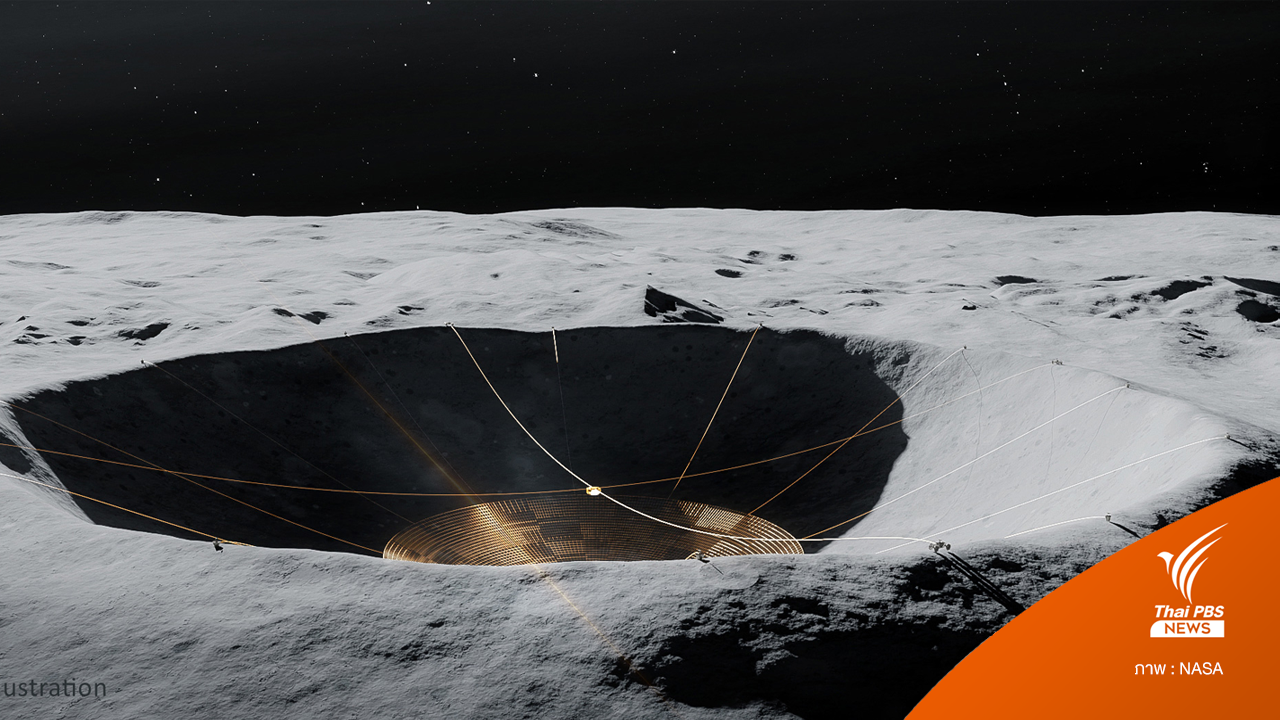 นาซาเสนอแผนสร้างกล้องโทรทรรศน์บนดวงจันทร์ ไขปริศนายุคแรกเริ่มของจักรวาล