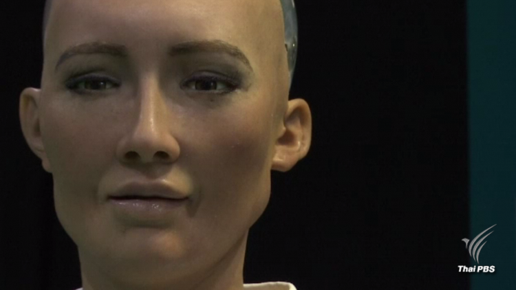เปิดตัวหุ่นแอนดรอยด์ในงานเทคโนโลยีที่ฮ่องกง 