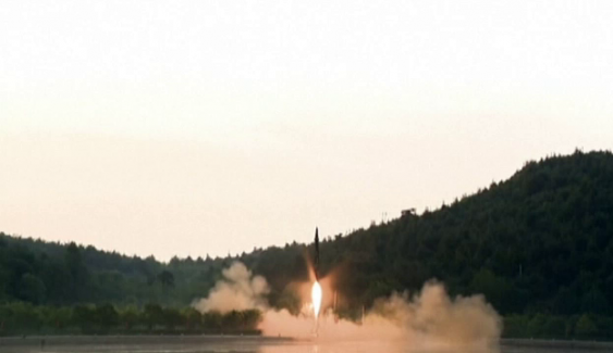 เกาหลีเหนือยิงทดสอบขีปนาวุธอีกครั้ง หลังวานนี้ยิงขีปนาวุธสกั๊ดลงทะเล