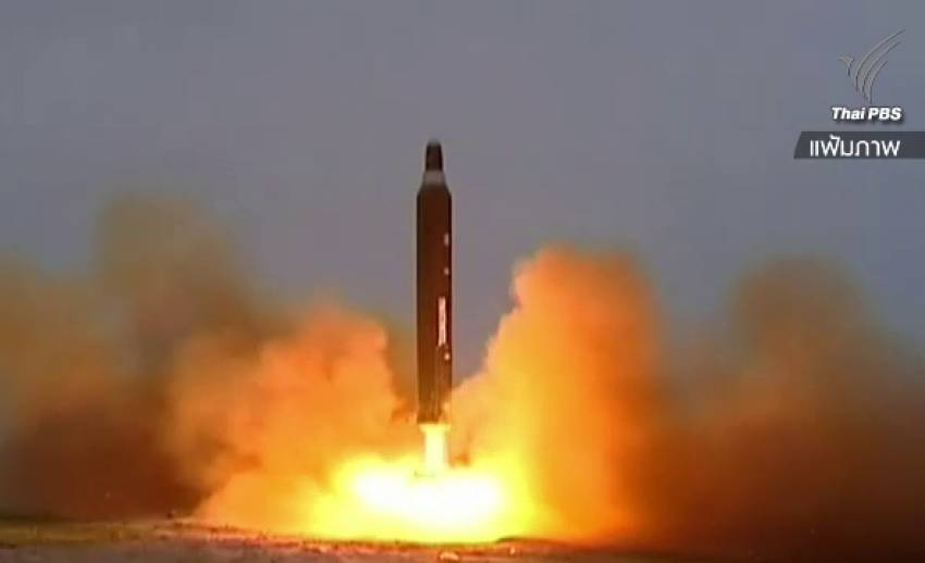 เกาหลีเหนืออ้างทดสอบขีปนาวุธสำเร็จ
