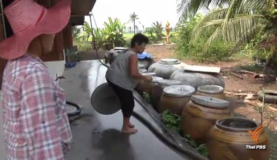 ชาวชุมชนคลองลำมะเขือขื่น เขตคลองสามวา ไม่มีน้ำประปาใช้กว่า 60 ปี