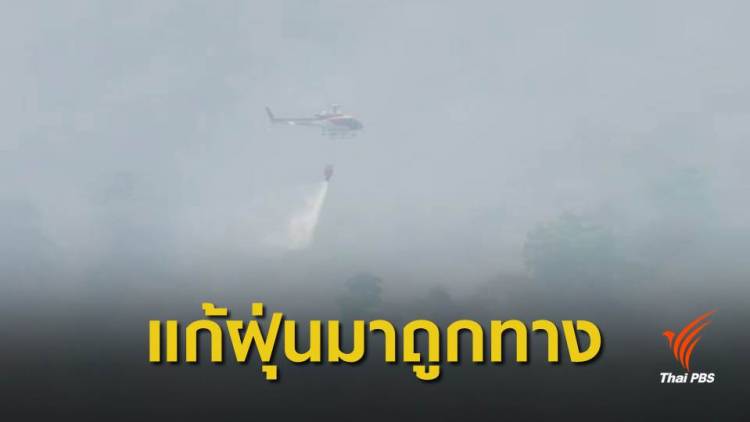 ฝุ่น PM2.5 : นักวิชาการ แนะเร่งดับไฟป่าต้นตอหมอกควัน - บิ๊กคลีนนิ่งเสริม