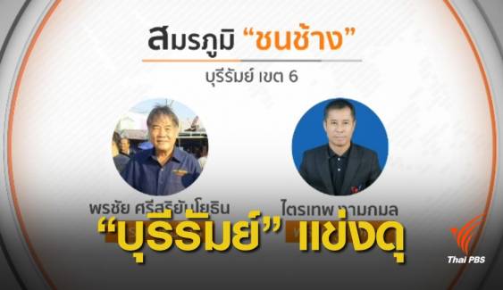  เลือกตั้ง 2562 : เจาะสนามบุรีรัมย์ เมืองหลวงทางการเมือง "ภูมิใจไทย"