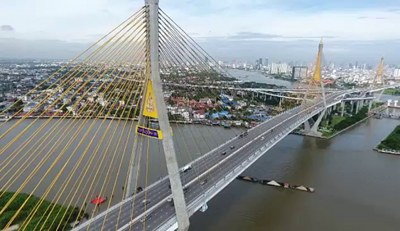  ปิดการจราจรสะพานภูมิพล เตรียมงาน "ร่วมสำนึกในพระมหากรุณาธิคุณ 5 ธันวาคม 2559" 