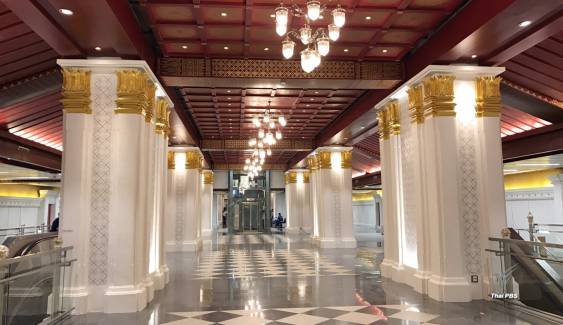 เผยโฉม "สถานีสนามไชย" งดงามด้วยสถาปัตยกรรมไทย