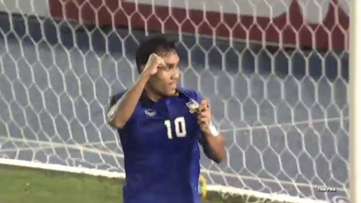 "ธีรศิลป์" ซัดแฮตทริก ช่วยไทยชนะอินโดฯ 4-2 ประตู นัดแรก AFF Suzuki Cup 2016 