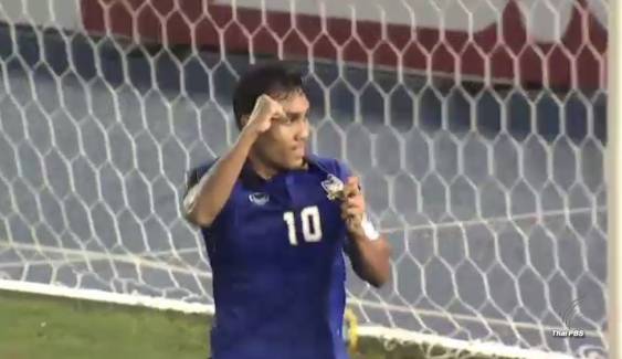 "ธีรศิลป์" ซัดแฮตทริก ช่วยไทยชนะอินโดฯ 4-2 ประตู นัดแรก AFF Suzuki Cup 2016 
