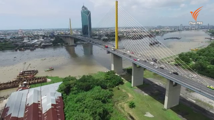 กทพ.โชว์ทดสอบสะพานพระราม 9 แห่งใหม่ รับแรงลม 400 กม./ชม.คาดสร้างปี &#039;60 