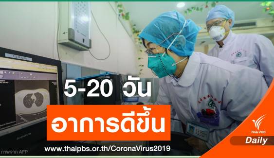 หมอจีนรักษาผู้ป่วยติดเชื้อไวรัสโคโรนา ใช้เวลาเฉลี่ย 5-20 วัน