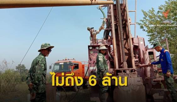 เตือนฟ้อง! โต้รัฐบาลใช้งบ 3 พันล้านขุดบ่อบาดาล 