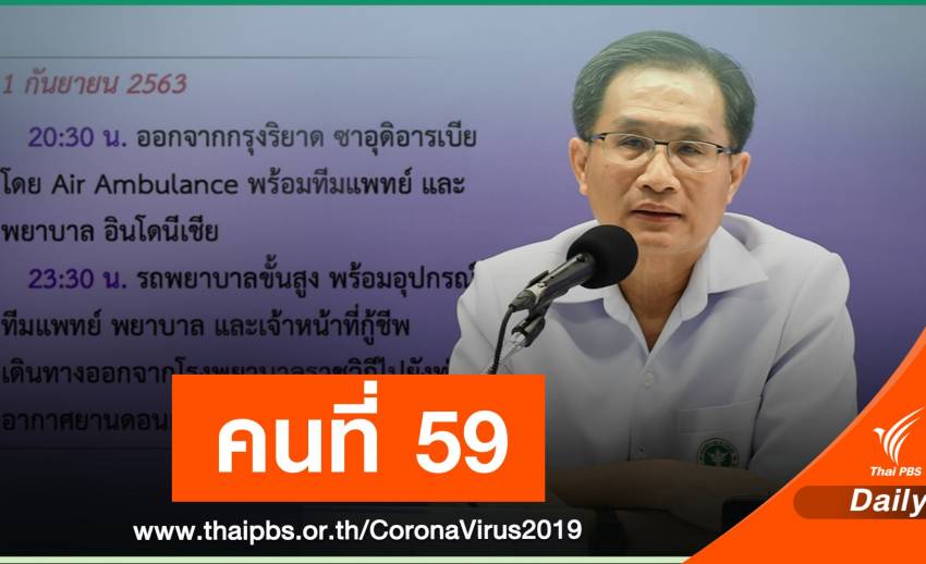 เปิดไทม์ไลน์ "ล่าม" เสียชีวิต COVID-19 คนที่ 59 ของไทย
