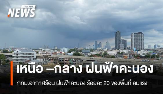 สภาพอากาศวันนี้ "เหนือ -กลาง"ร้อนจัด ฝนฟ้าคะนอง "ใต้" ฝนตกหนัก  