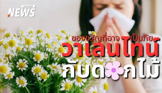 วาเลนไทน์ต้องใส่ใจ! วิธีเลือกดอกไม้ให้คนแพ้เกสรที่ไม่เสี่ยงอันตราย