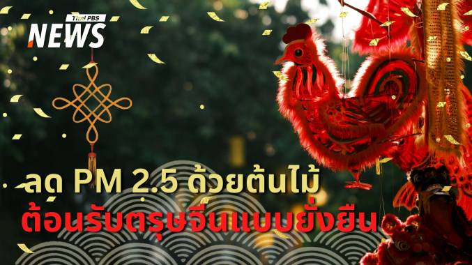 ตรุษจีนกับมลพิษทางอากาศ พลังของต้นไม้ในการลดฝุ่น PM 2.5