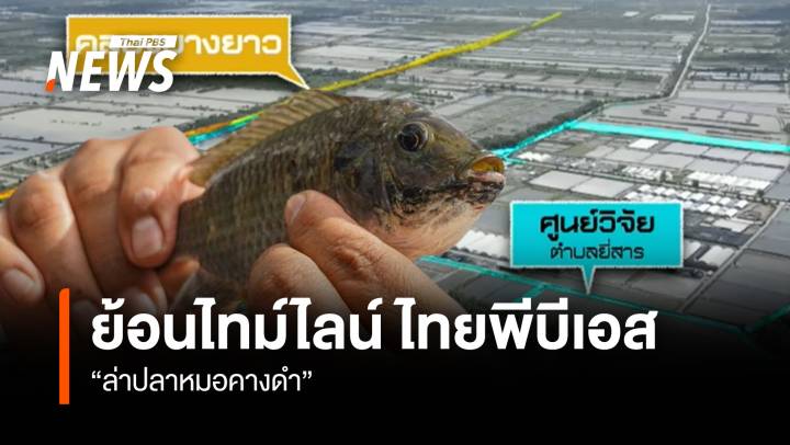 ย้อนไทม์ไลน์ 2 ปี “ไทยพีบีเอส” ล่า “ปลาหมอคางดำ”