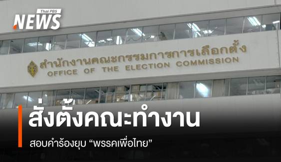 กกต.สั่งตั้งคณะทำงานสอบ "ยุบพรรคเพื่อไทย"  