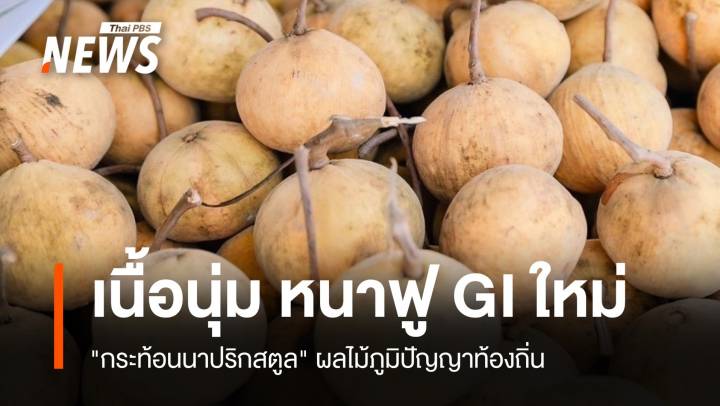 เนื้อนุ่ม หนาฟู "กระท้อนนาปริกสตูล" Soft Power ผลไม้ไทย 