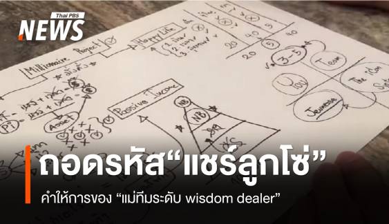 “ถอดรหัส....แชร์ลูกโซ่” คำให้การของ “แม่ทีมระดับ wisdom dealer”