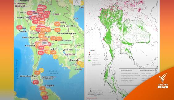 "เพชรบูรณ์" นำโด่งร้อนสุดในไทย - เหนือยังเผชิญค่าฝุ่นเกินมาตรฐาน 