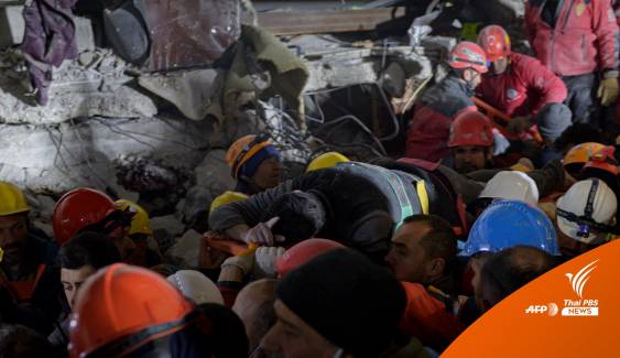 ตุรกีพบผู้รอดชีวิตแผ่นดินไหวติดซากตึกนาน 8 วัน