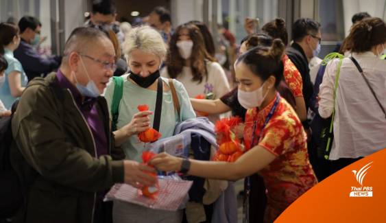 เที่ยวบินปฐมฤกษ์เซี่ยงไฮ้-ภูเก็ต นำ 182 นักท่องเที่ยวจากจีนเที่ยวไทย