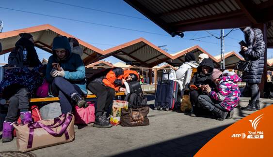 UNHCR ชี้มีชาวยูเครนพลัดถิ่นทิ้งบ้านจากสงครามทะลุ 10 ล้านคน