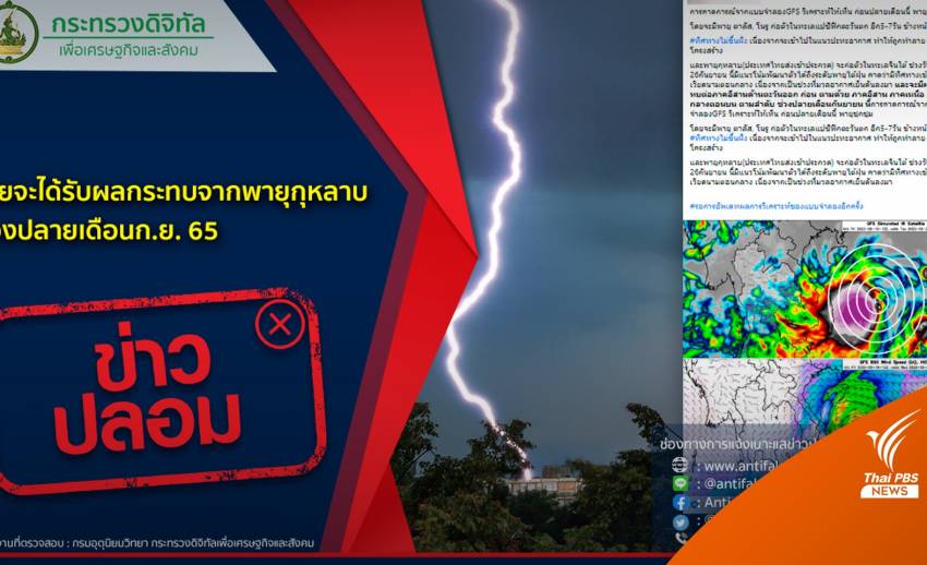 กรมอุตุนิยมวิทยา ยัน "พายุกุหลาบ" ไม่กระทบไทย