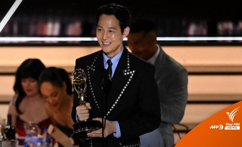 กระหึ่มเอเชีย! "อีจองแจ" คว้ารางวัลนักแสดงนำชาย Emmy Awards