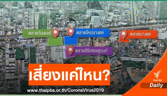 เหตุผล "ตลาด" แหล่งเสี่ยงติด COVID-19