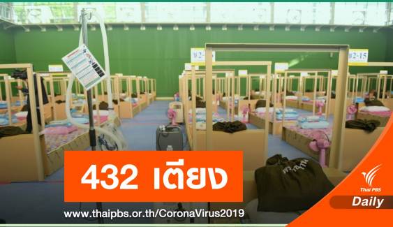 เปิดพรุ่งนี้ "ICU สนาม" แห่งแรกของไทย รองรับ 432 เตียง