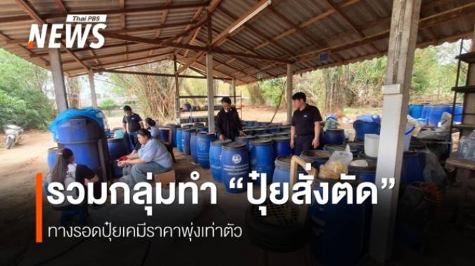 “ตรวจดิน-ผสมปุ๋ยเอง” ฝ่าวิกฤตปุ๋ยแพงของเกษตรกร จ.เชียงใหม่