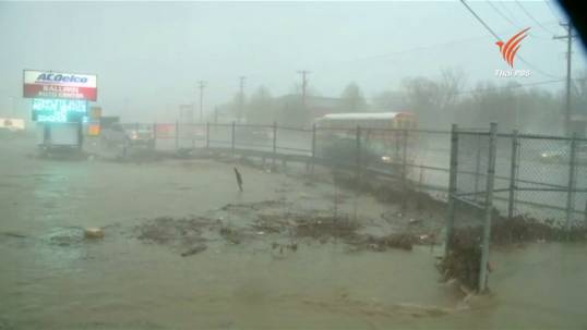 สหรัฐฯ เผชิญสภาพอากาศเลวร้ายจากพายุ