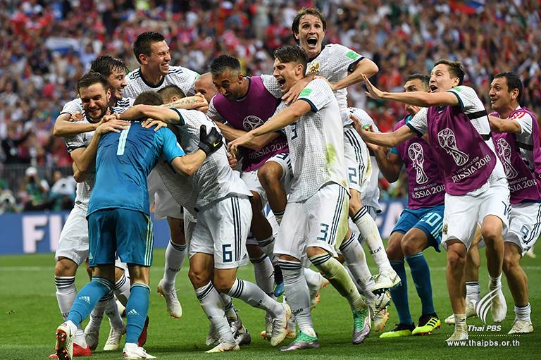 1 ก.ค.2561 ฟุตบอลโลก 2018 รอบ 16 ทีมสุดท้าย คู่ที่ 3 สเปน เสมอ รัสเซีย 1-1 ต่อเวลาพิเศษ 30 นาที แต่ยังเสมอ ต้องตัดสินด้วยการดวลลูกจุดโทษ ปรากฏว่า รัสเซีย ชนะ สเปน 4-3 