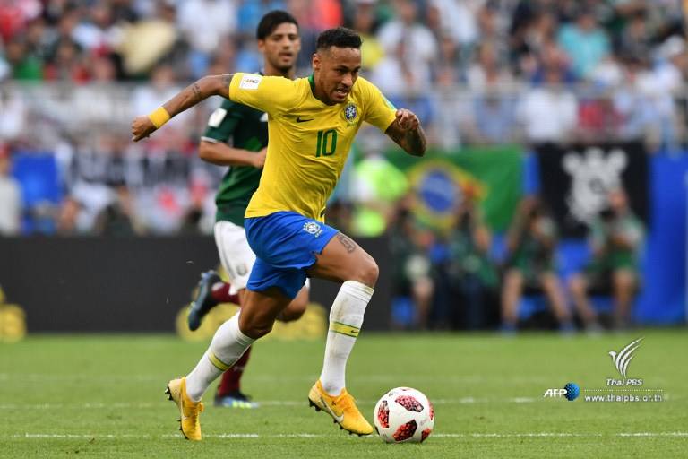 2 ก.ค.2561 ฟุตบอลโลก 2018 รอบ 16 ทีมสุดท้าย คู่ที่ 5 บราซิล ชนะ เม็กซิโก 2-0 