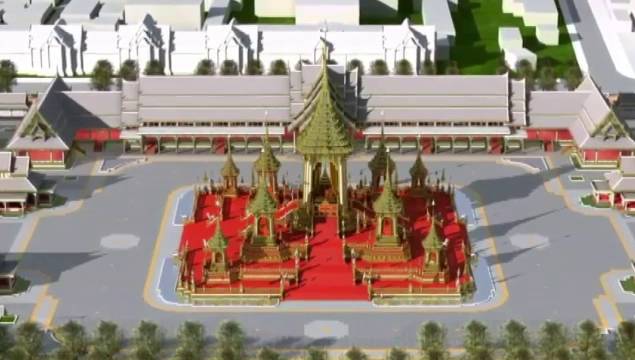 กรมศิลป์เผยภาพจำลองพระเมรุมาศ 3 มิติ