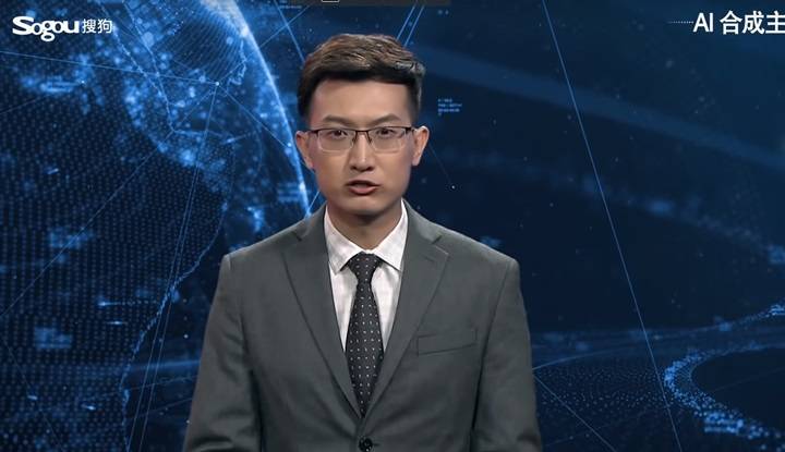 ผู้ประกาศข่าว AI คนแรกของจีน