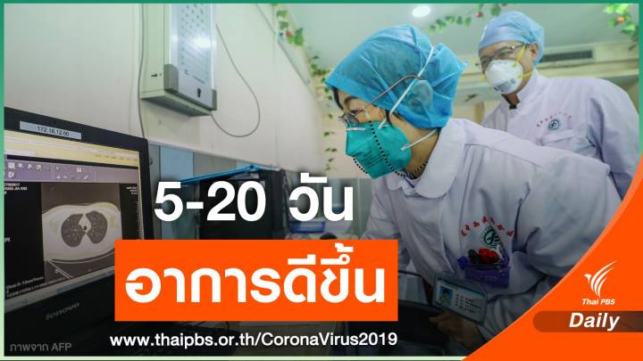 หมอจีนรักษาผู้ป่วยติดเชื้อไวรัสโคโรนา ใช้เวลาเฉลี่ย 5-20 วัน