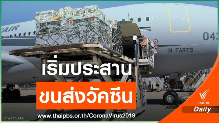 คาดใช้เครื่องบิน 8,000 ลำขนวัคซีน COVID-19 ส่งทั่วโลก